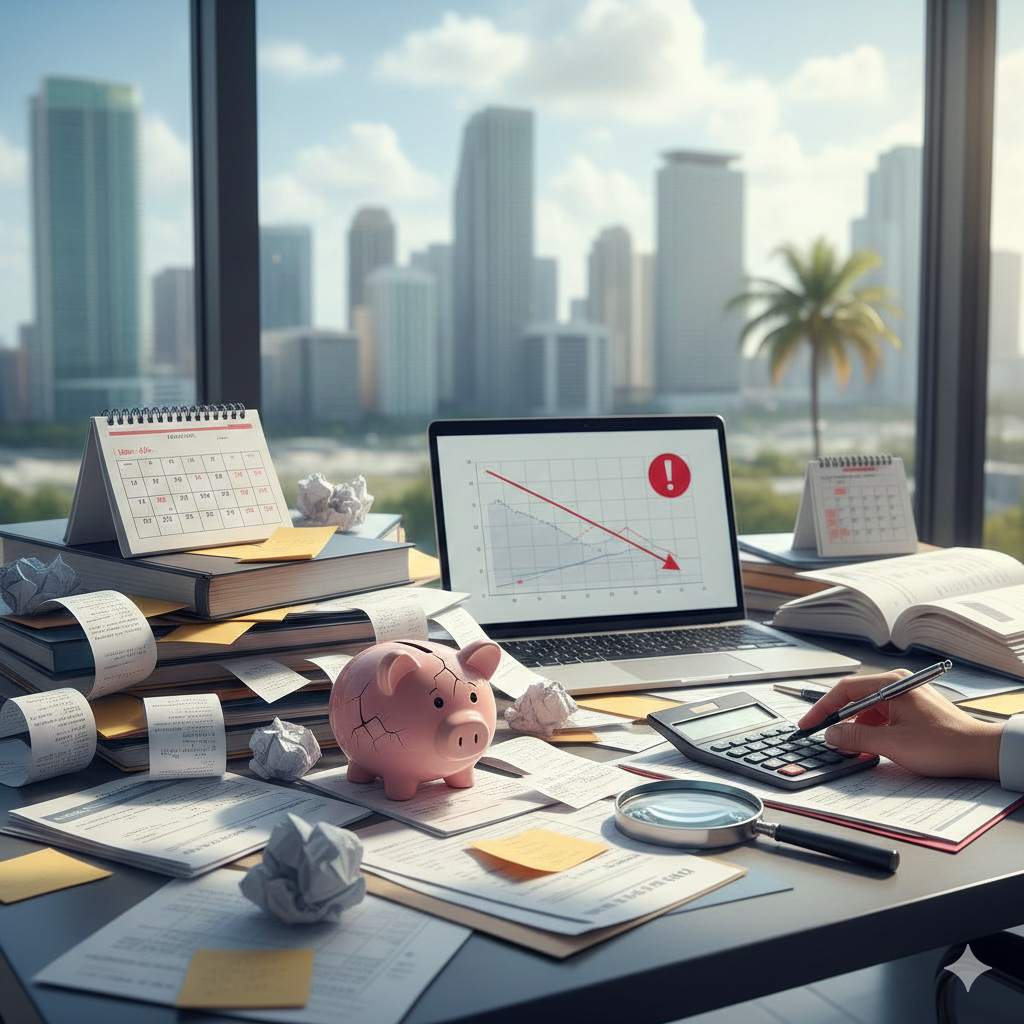 How Poor Bookkeeping Leads to IRS Audits and How to Avoid It A Complete 2026 Miami Business Guide