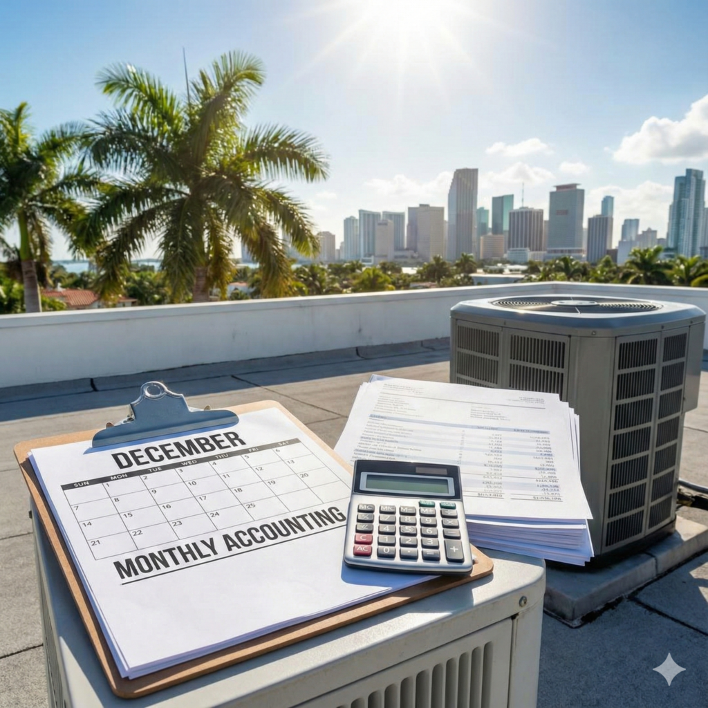 Why HVAC Companies in Miami Need Monthly Accounting Not Annual Cleanup A 2026 Profit Guide