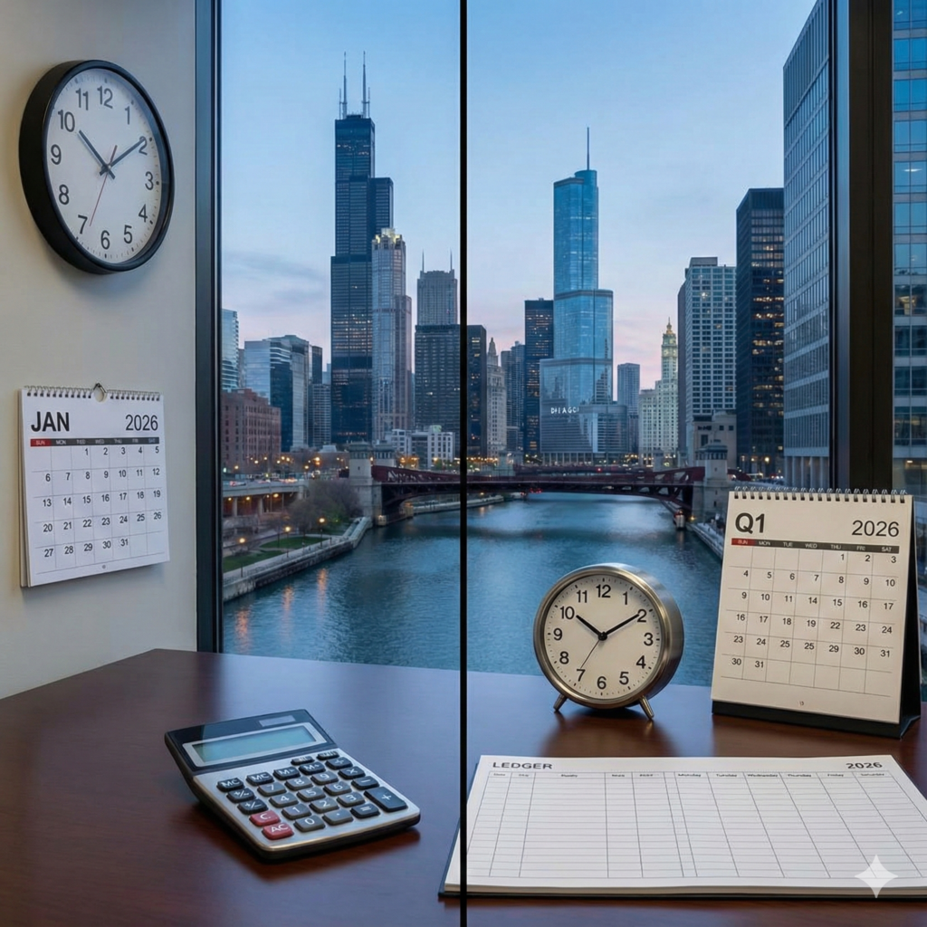 Should Chicago Companies Choose Monthly or Quarterly Accounting in 2026?