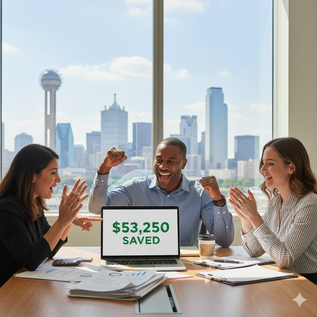 How One Dallas Company Saved Over Fifty Thousand Dollars Through Better Tax Planning