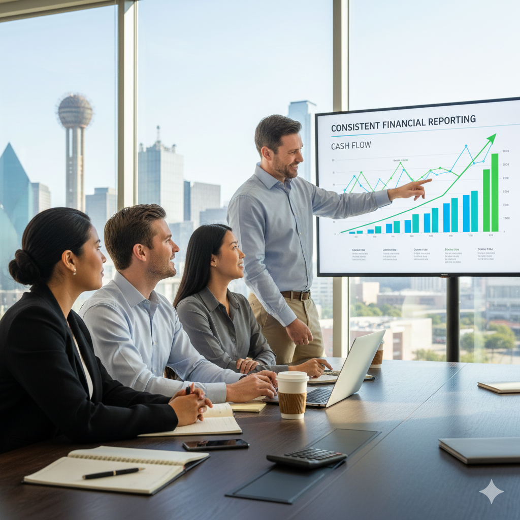 Why Consistent Financial Reporting Prevents Cash Flow Crises for Dallas Businesses