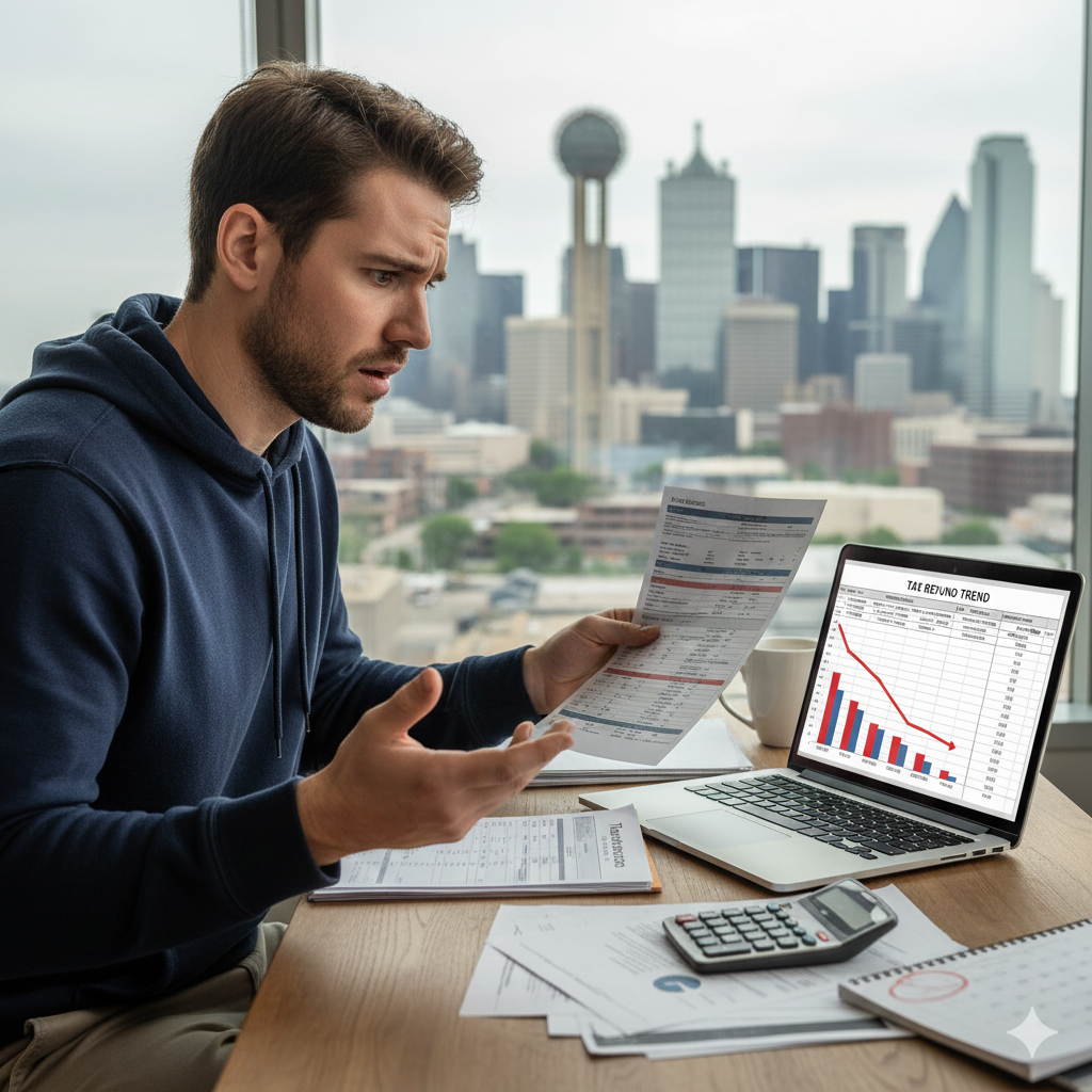 Why Dallas Tax Refunds Shrink and What Filers Need To Know in 2026